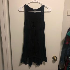 Hot Topic Cross Sheer Tank Top